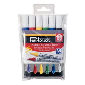 Pen-Touch Mittel Set | 6 Farben